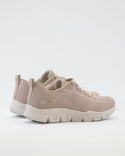 SNEAKERS MUJER SKECHERS 117700 TPE TAUPE CORDON