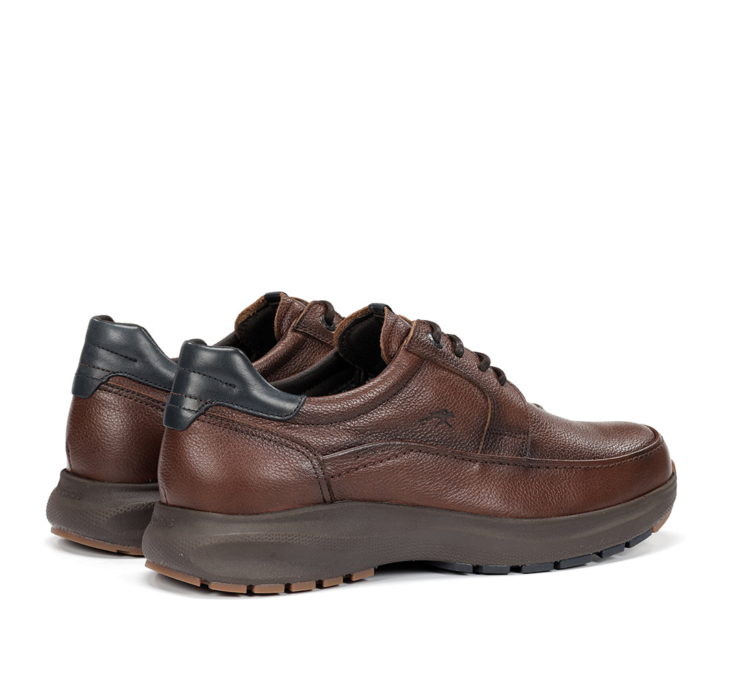 ZAPATO IMPERMEABLE CORDON MARRON F2065 TRITON NUT