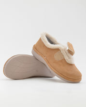 ZAPATILLAS DE CASA MUJER CERRADA SALVI 73B-028 NUUK TOSTADO