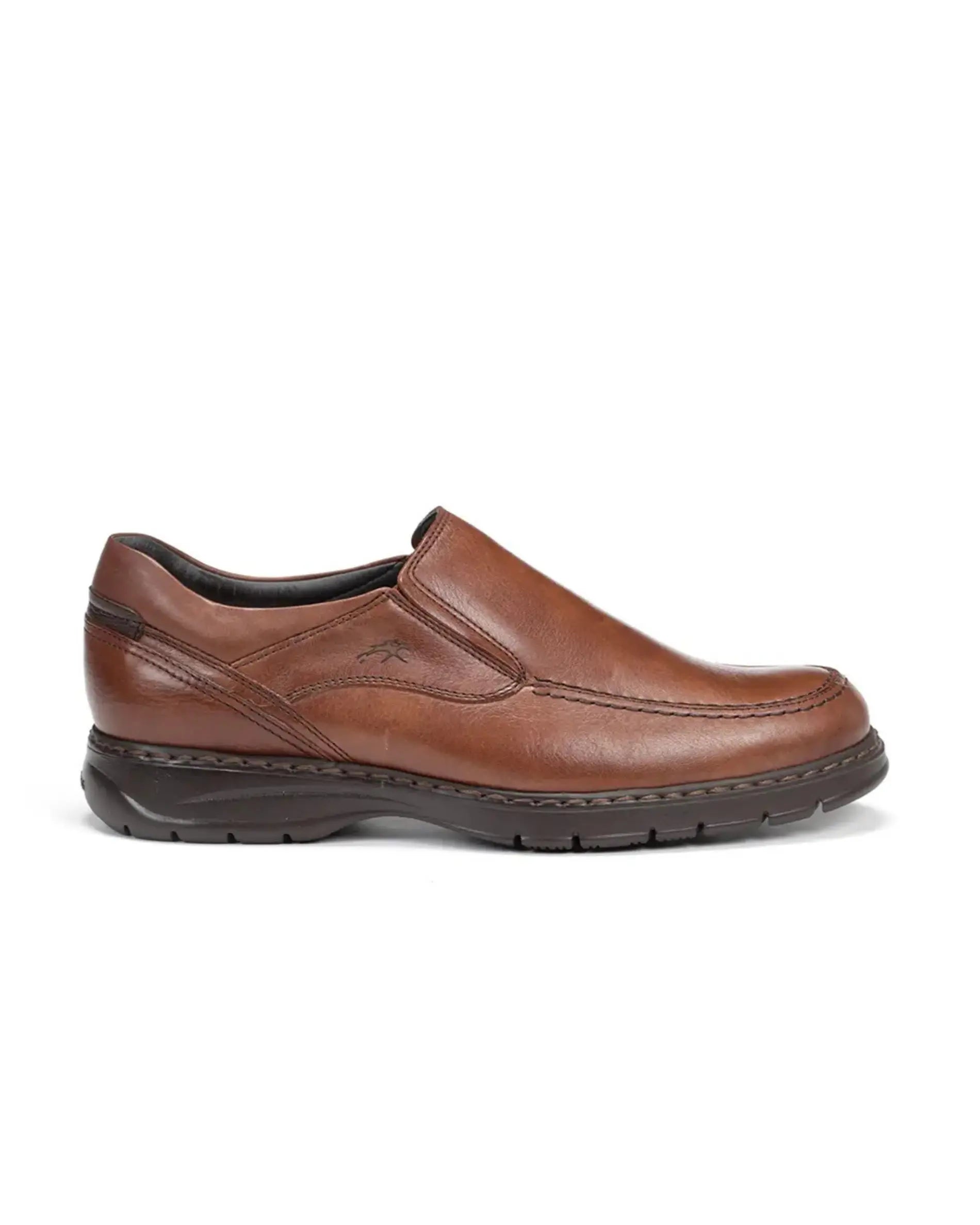 ZAPATO HOMBRE MOCASIN FLUCHOS COLOR MARRON 9144 CRONO LIBANO
