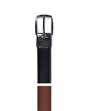 CINTURON DE PIEL REVERSIBLE CUERO NEGRO