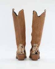 BOTA MUJER COWBOY COLOR SERRAJE TAUPE JORDANA 5173