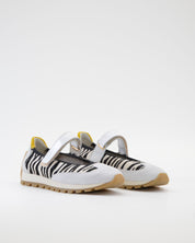 DEPORTIVO MARY JANE COMBI BLANCO ANIMAL PRINT LACOMBA YARROW PLANTILLA EXTRAIBLE