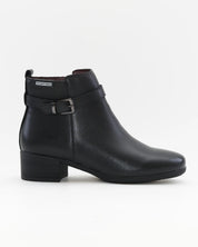 BOTIN TACON BAJO MUJER COLOR NEGRO THE HAPPY MONK SACRA 003