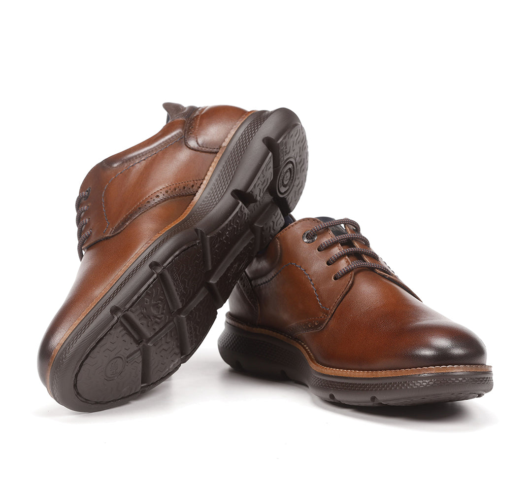 ZAPATO CASUAL MARRON CORDON F1351 WILLIAM H.CAMEL