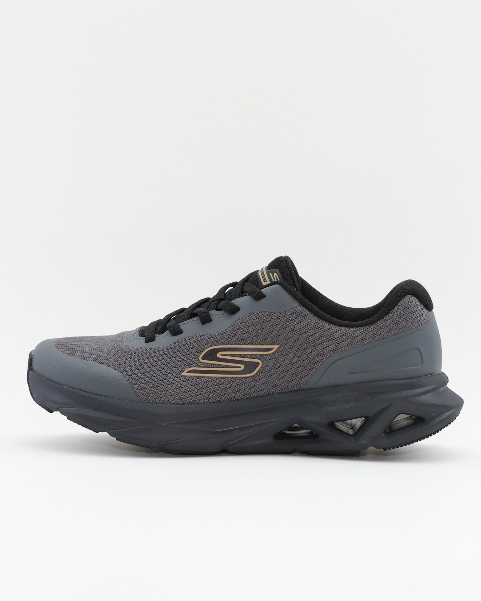SNEAKERS HOMBRE DEPORTIVO SKECHERS GRIS OSCURO 221041 CHAR