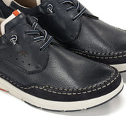 ZAPATO S FLUCHOS HOMBRE CORDON ELÁSTICO COLOR AZUL MARINO KAI F1986 OCEANO