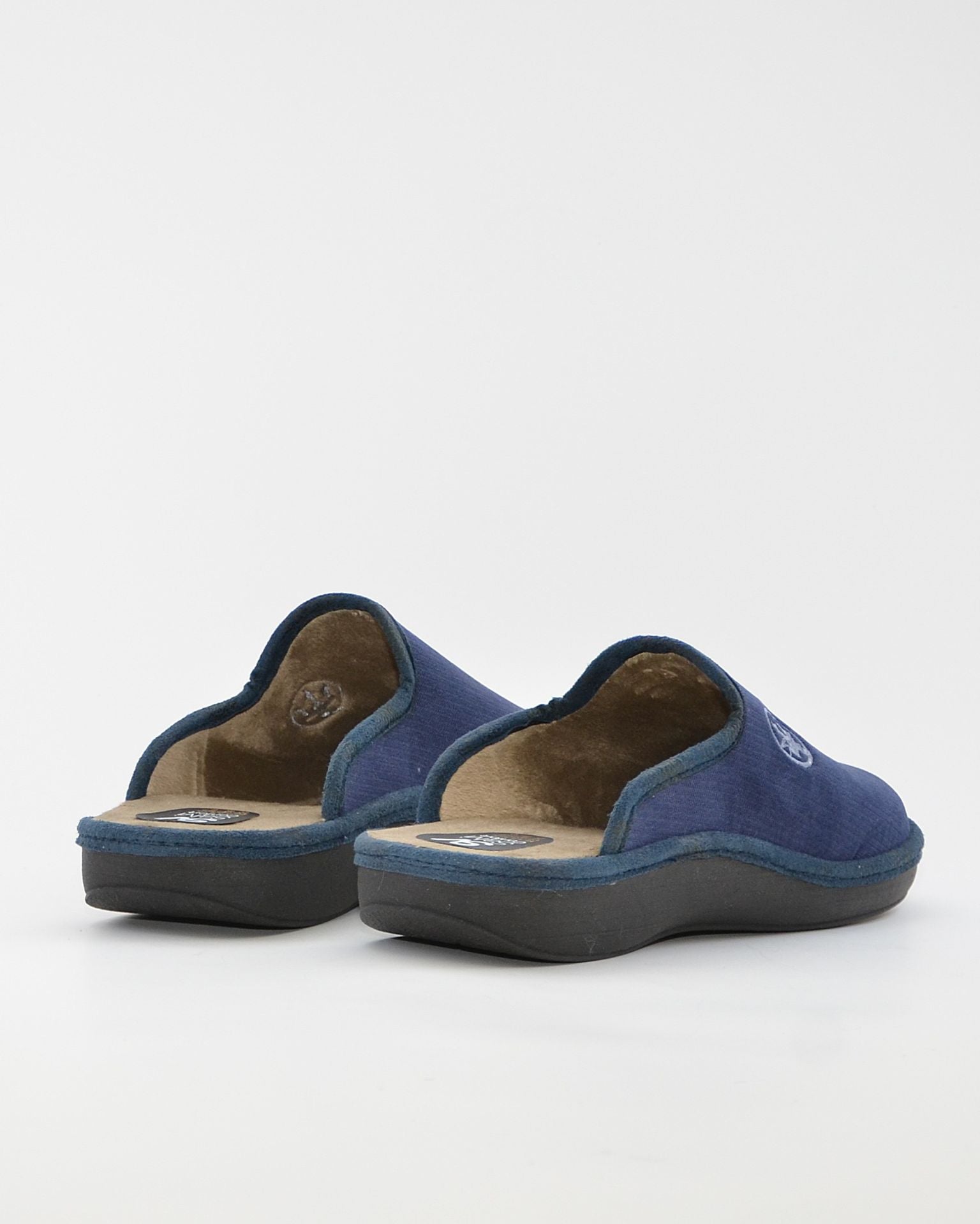 ZAPATILLAS DE CASA HOMBRE SALVI 09D-244 LONDON AZUL MARINO TRIDENTE