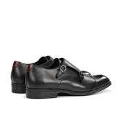 ZAPATO HOMBRE MONKSTRAP DOS HEBILLAS COLOR NEGRO F1838 ASGARD