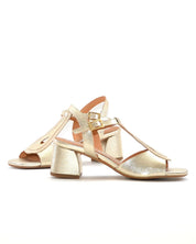 SANDALIA TACON MUJER COLOR PLATINO FRANK STARM H047