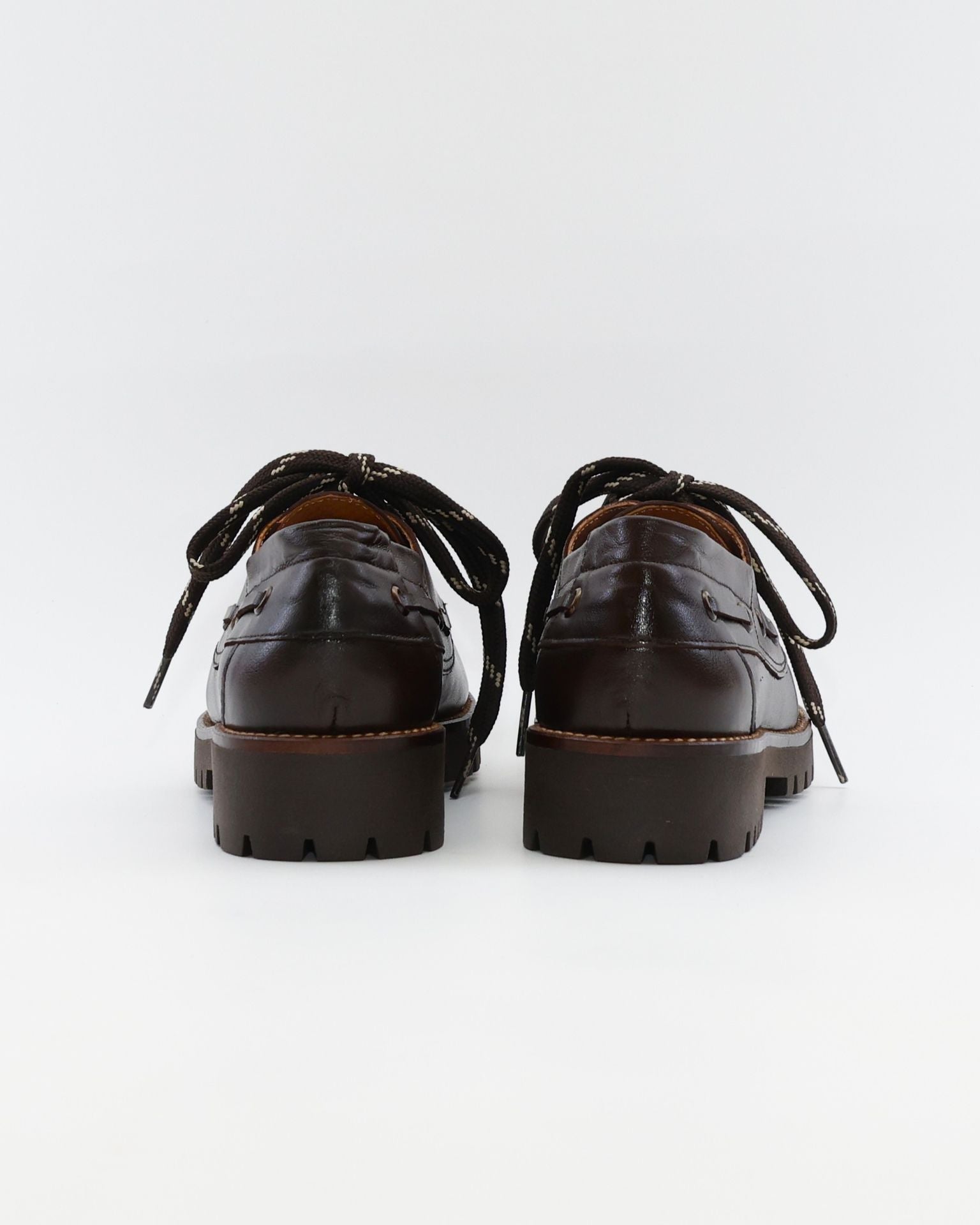 NAUTICO MUJER PIEL MARRON LACOMBA MINT