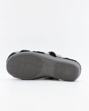 ZAPATILLAS DE CASA MUJER ABIERTA DEVALVERDE 1205 GRIS VACA