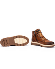 BOTIN HOMBRE PIKOLINOS CON CORDONES Y CREMALLERA COLOR CUERO M3M-8107C1 VIGO