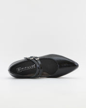 MERCEDITA PLANA PITILLOS CHAROL NEGRO 11671
