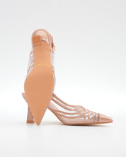 ZAPATO FIESTA MUJER DESTALONADO COLOR ROSA AZAREY 613K997