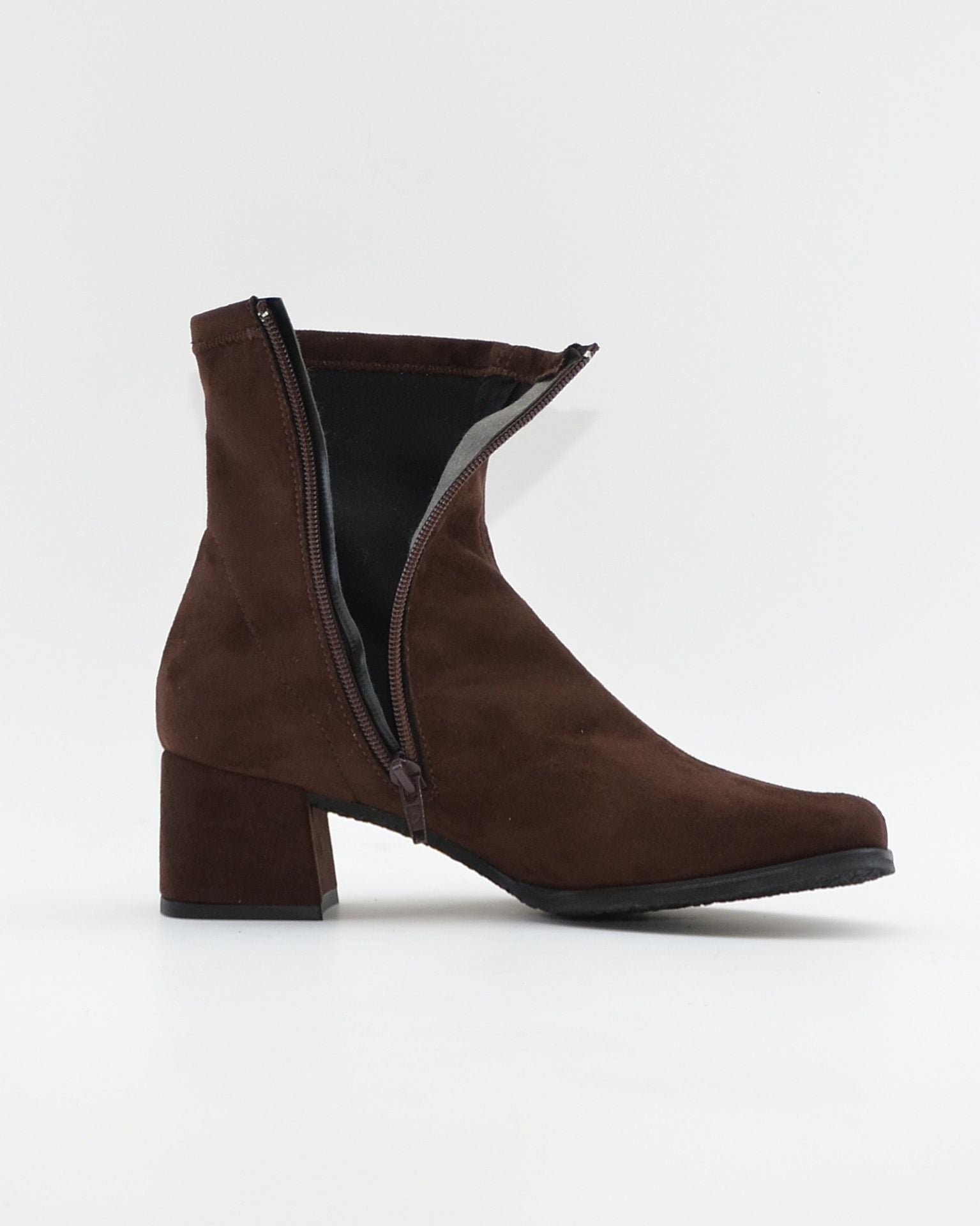 BOTIN LYCRA MUJER COLOR MARRON CHOCOLATE LACOMBA COCOA