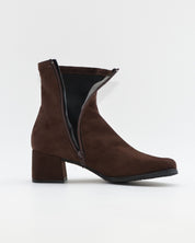BOTIN LYCRA MUJER COLOR MARRON CHOCOLATE LACOMBA COCOA
