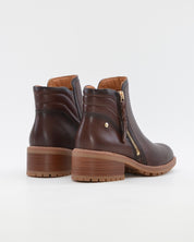 BOTIN MUJER TACON BAJO COLOR MARRON PIKOLINOS MEDINA W0D-8581 CAOBA