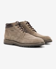 BOTA CORDON HOMBRE SERRAJE TAUPE CON CORDONES FLUCHOS BUGGY F2325 MARMOTA