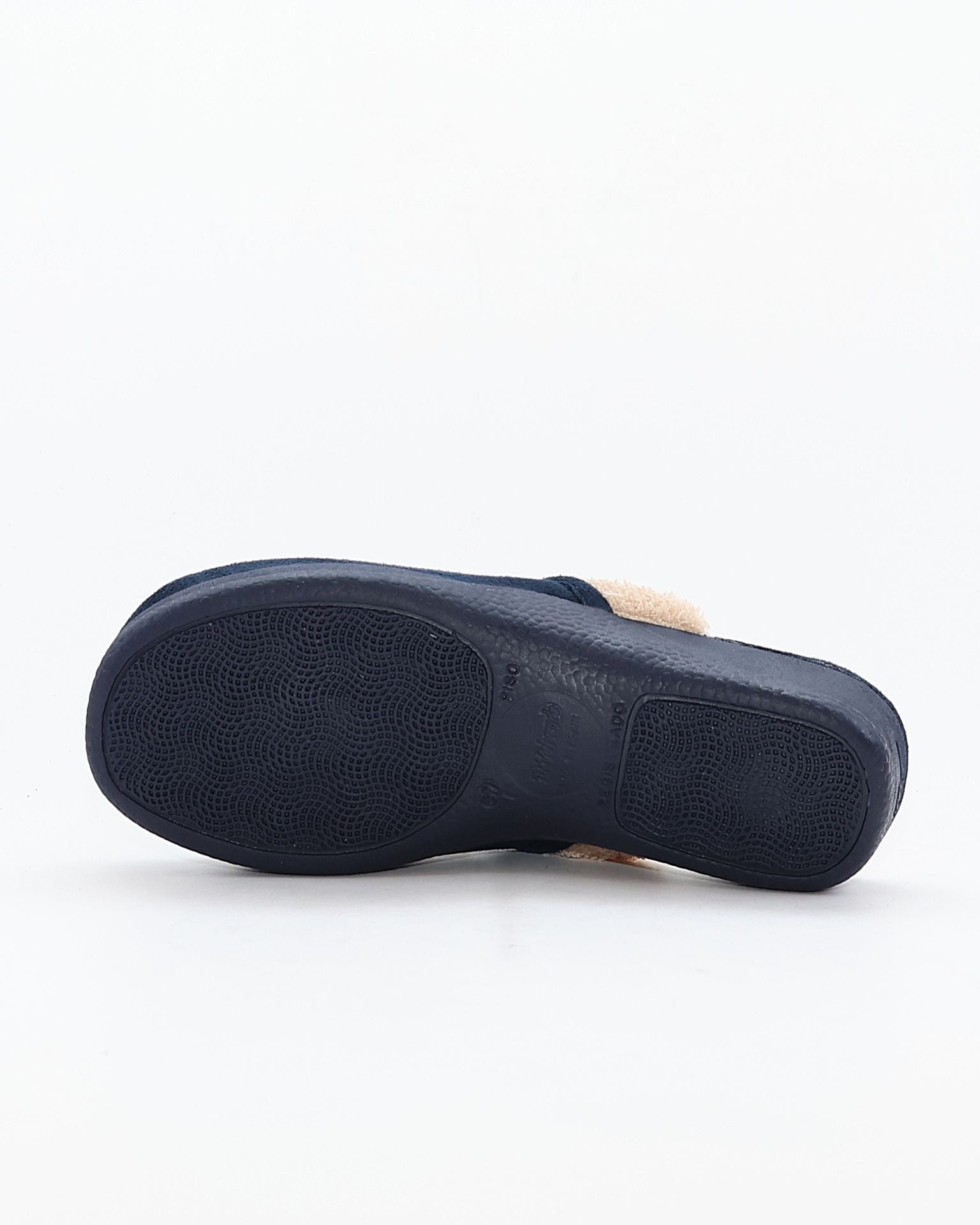 ZAPATILLAS DE CASA MUJER ABIERTA DEVALVERDE 1123 MARINO