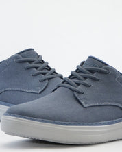 ZAPATILLA DE LONA SIN CORDONES AZUL SKECHERS 205701 NVY SLIP-INS