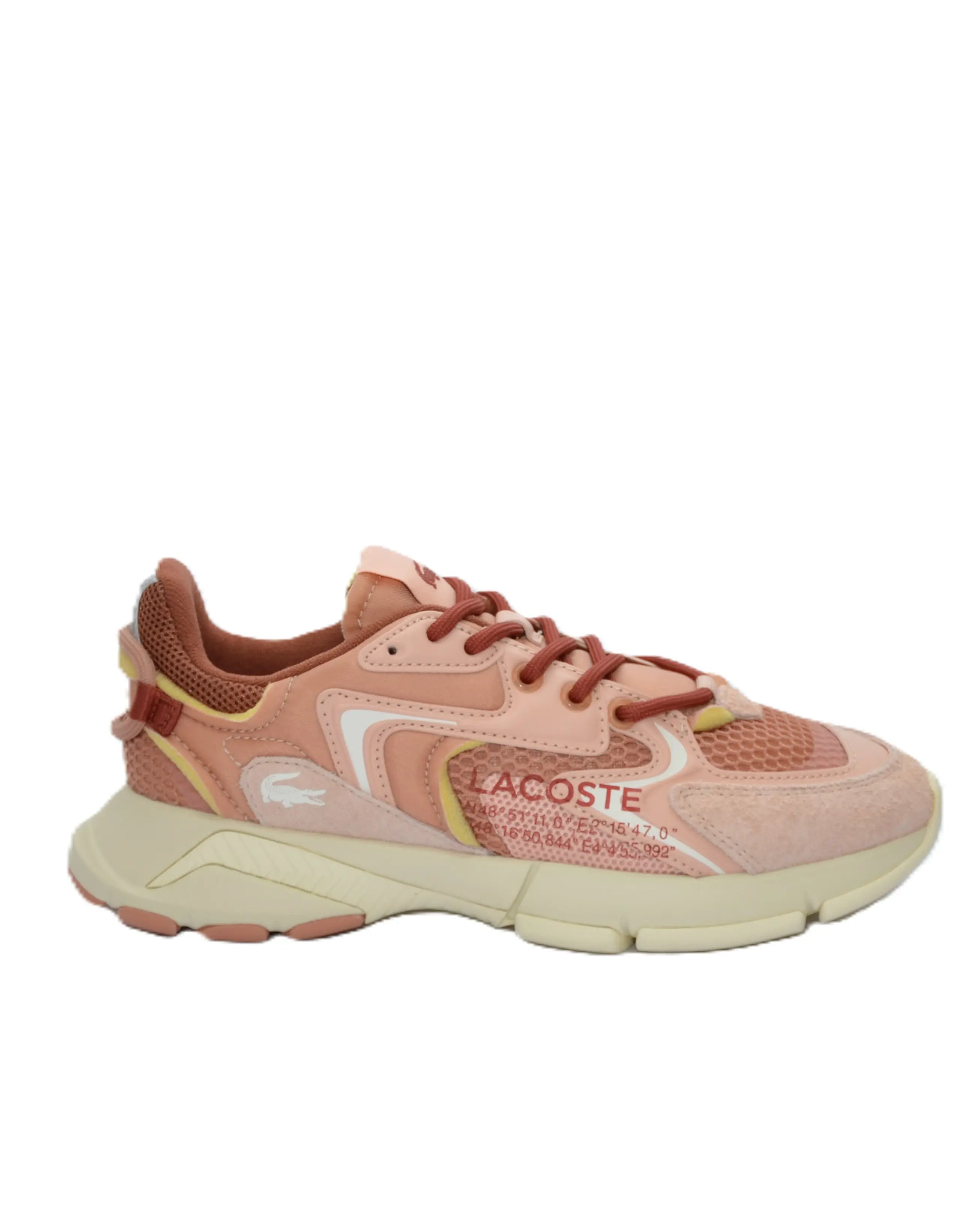 SNEAKERS MUJER LACOSTE NEO ROSA OFF WHITE