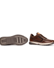 ZAPATO DE CORTE DEPORTIVO HOMBRE PIKOLINOS ELASTICOS COLOR CUERO GETAFE M2B-6439C1