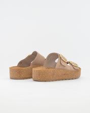 SANDALIA BIO PLATAFORMA NOBUCK TAUPE HAPPY MONK GOMERA 002