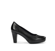 ZAPATO SALON PLATAFORMA COLOR NEGRO