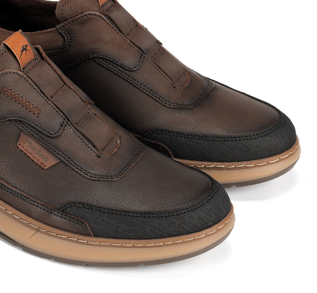 DEPORTIVO MARRON ELASTICOS F2278 JEFF CAFÉ