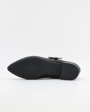 MERCEDITA PLANA PITILLOS PIEL NEGRO 11672