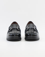 ZAPATO MUJER ANCHO ESPECIAL CON PLANTILLA EXTRAIBLE CHAROL NEGRO PITILLOS 11502