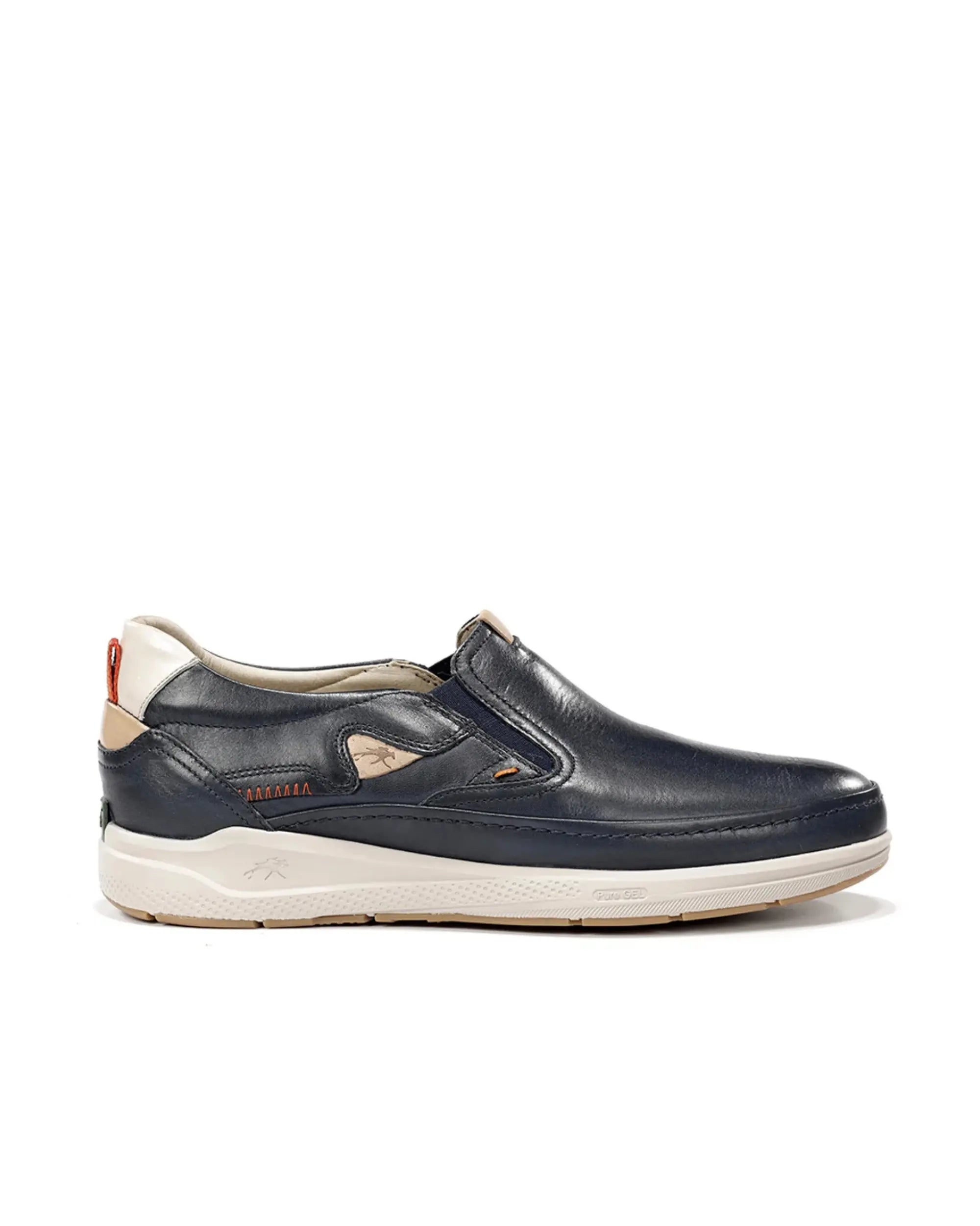 ZAPATO MOCASIN HOMBRE COLOR AZUL MARINO FLUCHOS KADIR F2445