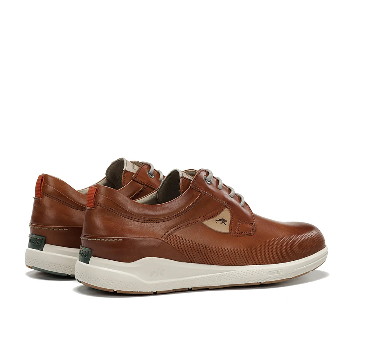 ZAPATO FLUCHOS HOMBRE CORDONES COLOR CUERO KADIR F2444