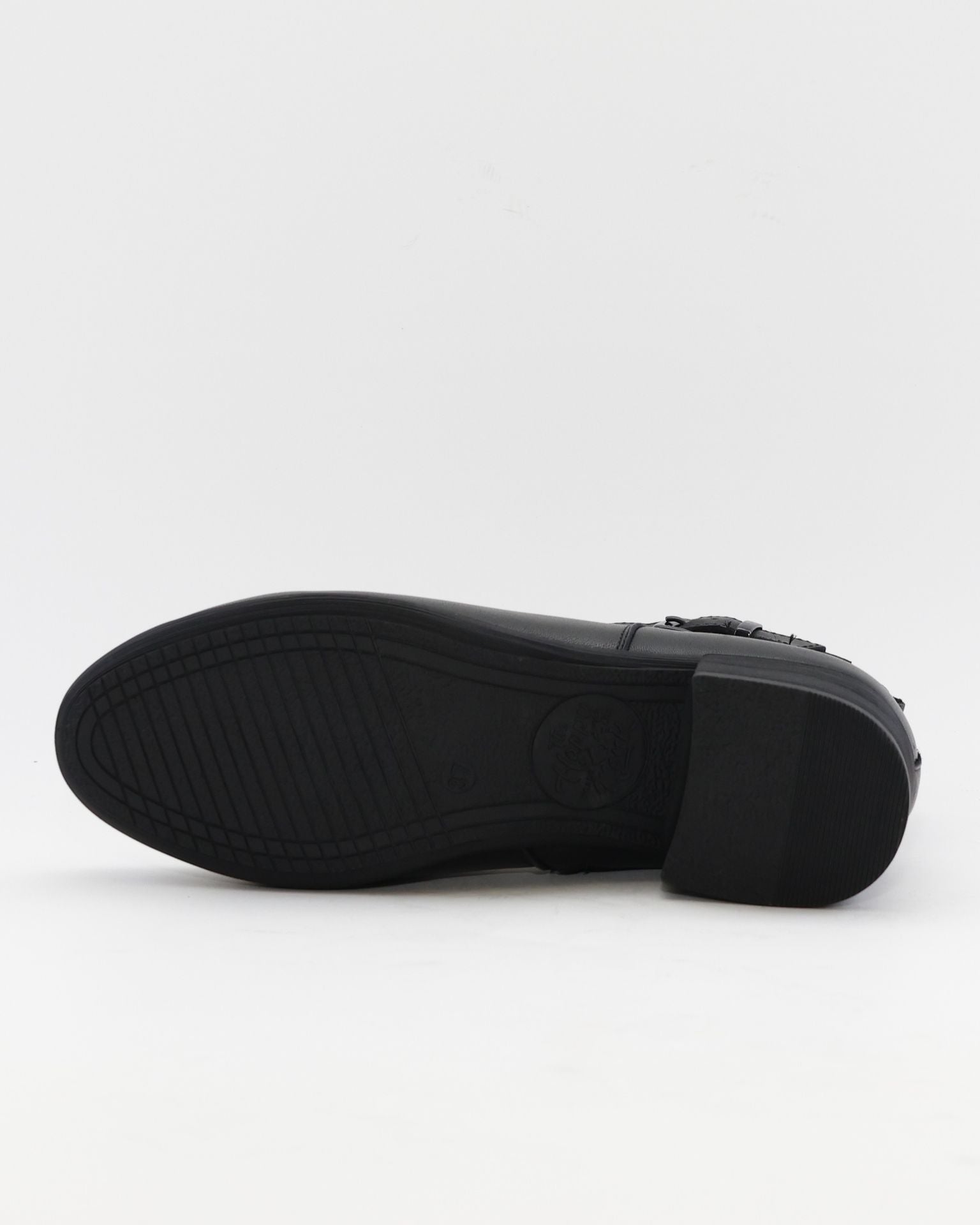 BOTIN TACON BAJO MUJER COLOR NEGRO THE HAPPY MONK SACRA 003