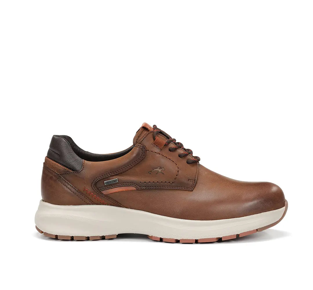 ZAPATO CASUAL IMPERMEABLE MARRON F2067 TRITON NUEZ