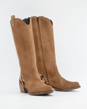 BOTA MUJER COWBOY COLOR SERRAJE TAUPE JORDANA 5173