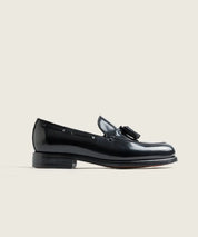 ZAPATO HOMBRE BORLAS 3003 TASSEL FLORENTIC NEGRO SUELA DE CUERO