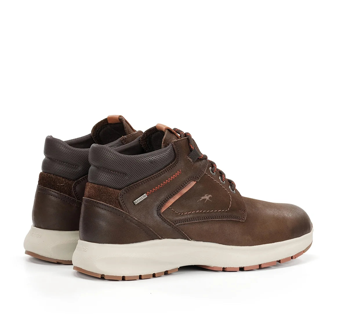 BOTA HOMBRE CORDON IMPERMEABLE COLOR MARRÓN FLUCHOS F2068 TRITON CAFÉ