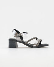 SANDALIA MUJER COLOR ACERO TACON PLANTA DE GEL OH MY SANDALS 5905