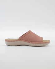ZAPATILLA DE CASA MUJER ABIERTA PLANA COLOR ROSA SUAVE J.ORTEGA 4027 MAQUILLAJE