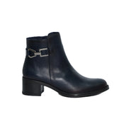 BOTIN AZUL TACON CON CREMALLERA CHIARA D9347