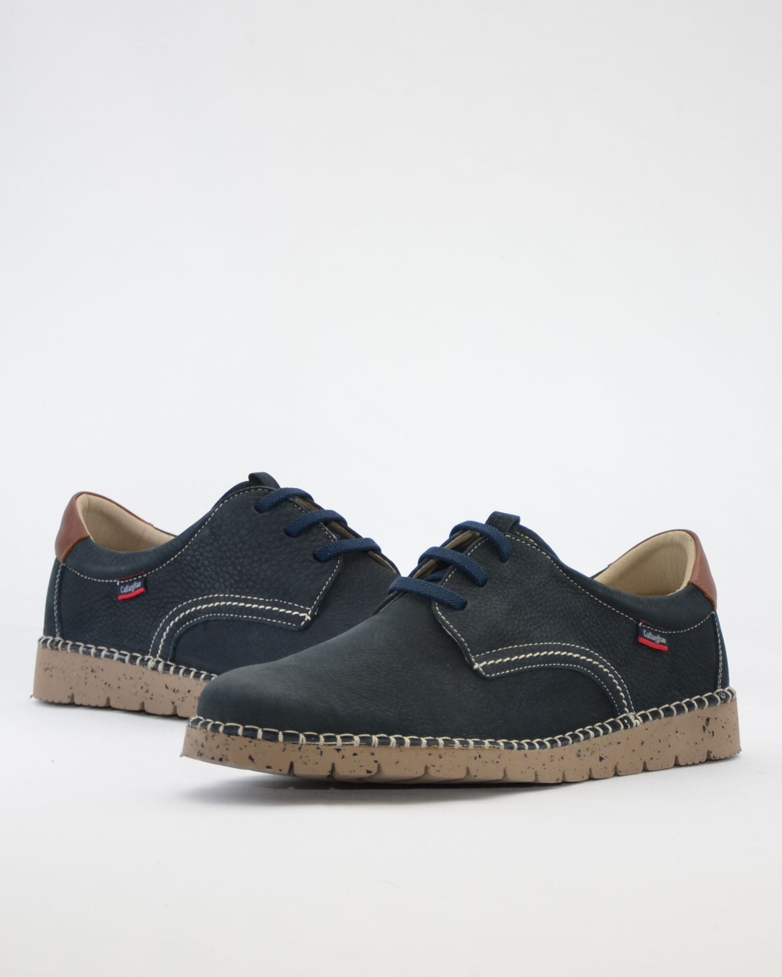ZAPATO DE HOMBRE CALLAGHAN AZUL CON CORDONES 65201