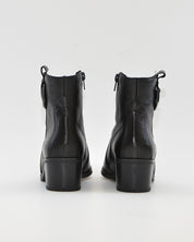 BOTIN MUJER COWBOY PIEL NEGRO CON HEBILLA KAOLA 3054