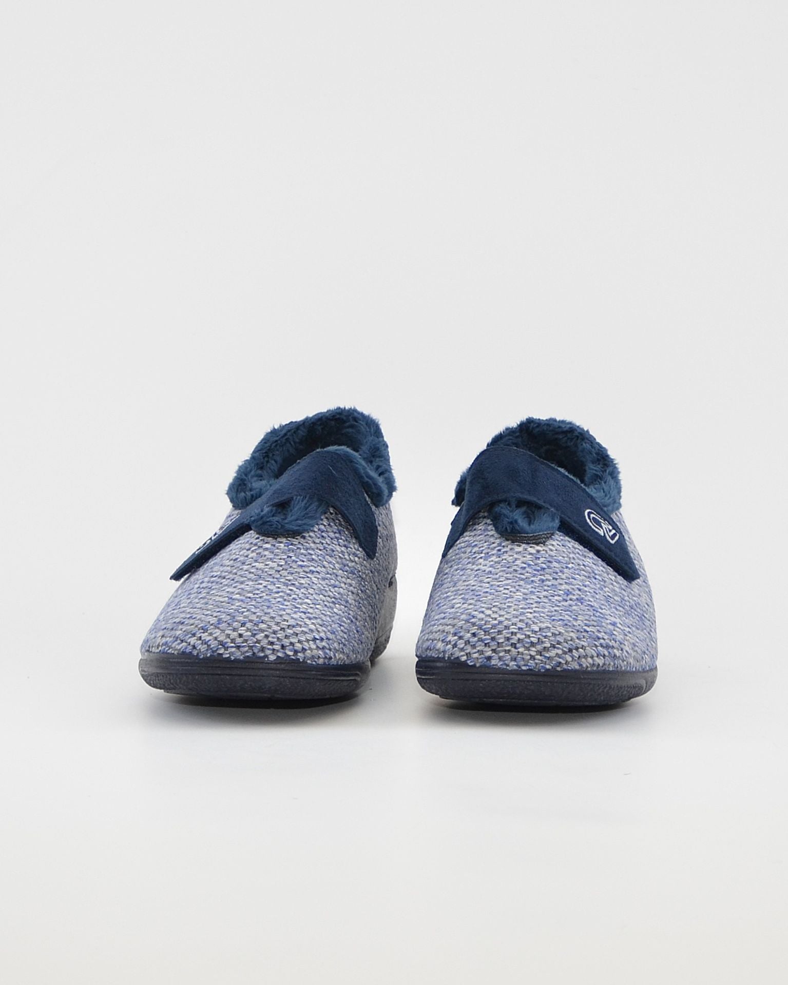 ZAPATILLAS DE CASA MUJER ANCHO ESPECIAL CABRERA 5454 FLORELLA MARINO