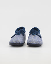 ZAPATILLAS DE CASA MUJER ANCHO ESPECIAL CABRERA 5454 FLORELLA MARINO