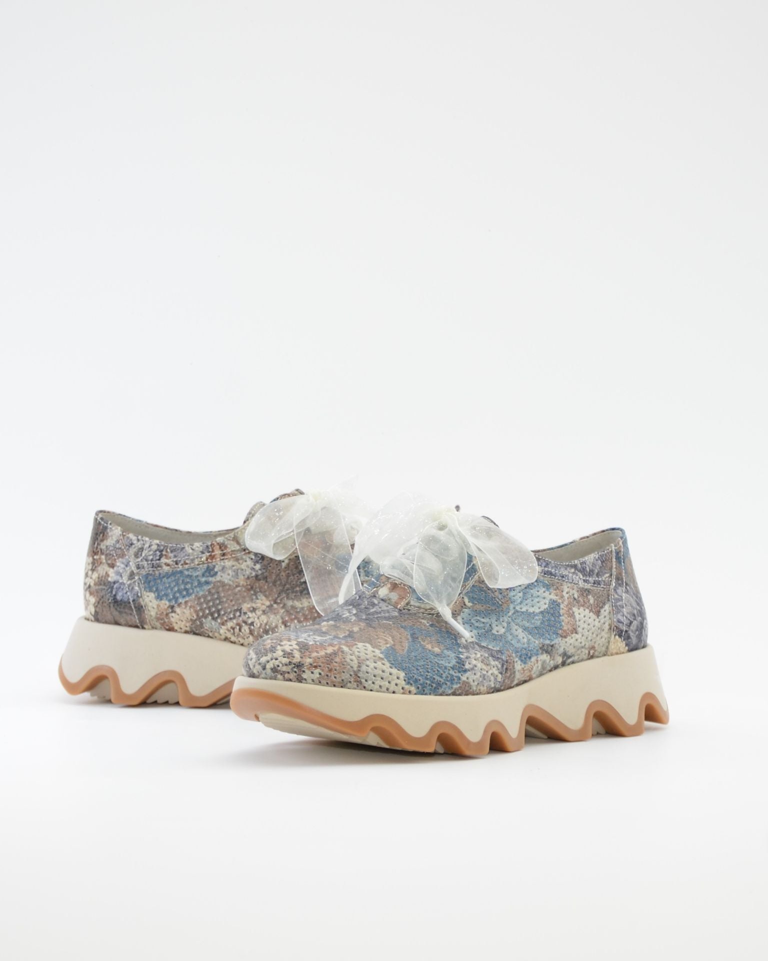 ZAPATO MUJER CORDON PIEL MULTICOLOR LACOMBA BLUEBELL CON PLANTILLA EXTRAIBLE