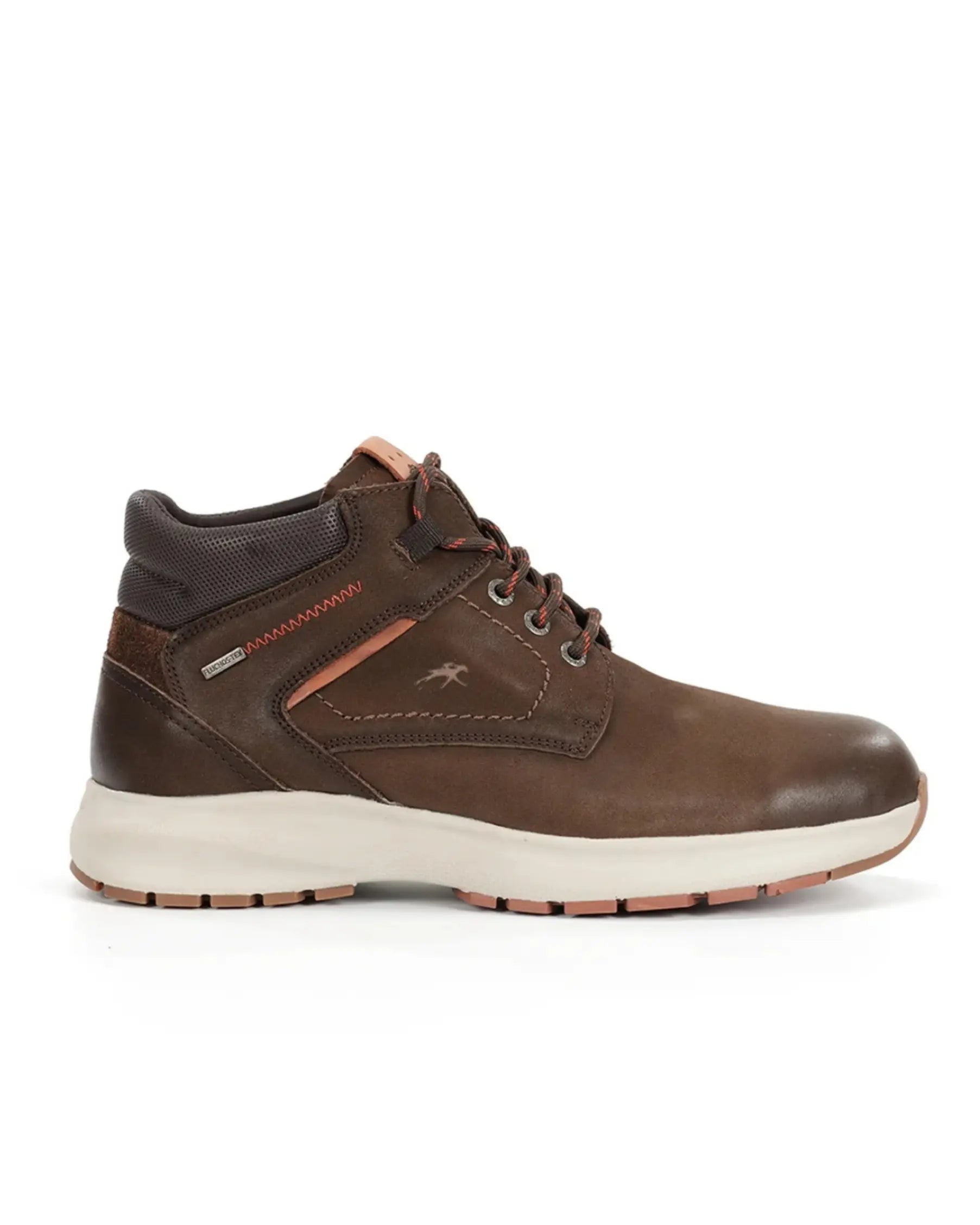 BOTA HOMBRE CORDON IMPERMEABLE COLOR MARRÓN FLUCHOS F2068 TRITON CAFÉ