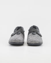 ZAPATILLAS DE CASA MUJER ANCHO ESPECIAL CABRERA 5454 FLORELLA GRIS