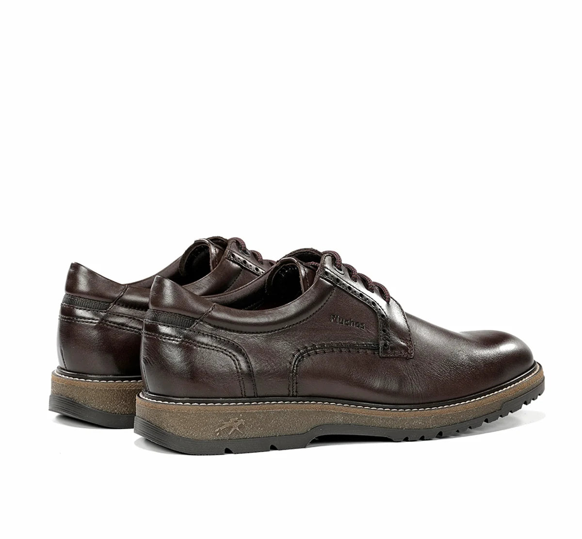 ZAPATO CASUAL HOMBRE CORDON FLUCHOS COLOR MARRON BUGGY F2319 HABANA CAFÉ